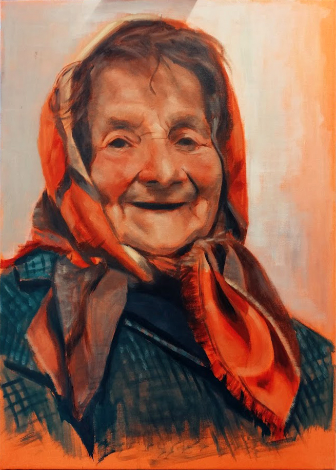 retrato-de-abuela-asturiana-con-pañuelo-retratos-por-encargo-pintura